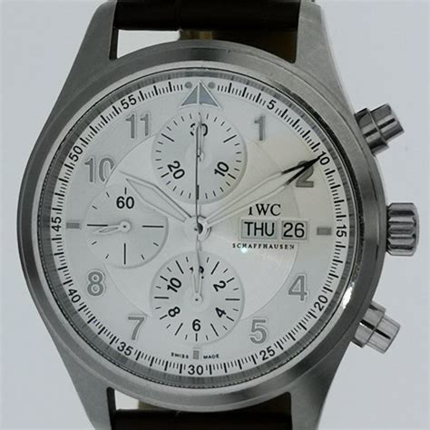 iwc flieger chronograph automatic|iwc spitfire watch.